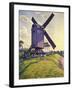 Windmill in Flanders-Theo Rysselberghe-Framed Giclee Print