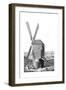 Windmill in France 18Th-null-Framed Giclee Print