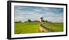 Windmill in Great Haseley in Oxfordshire, England, United Kingdom, Europe-John Alexander-Framed Photographic Print