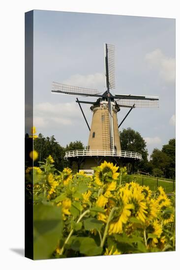 Windmill in Holland-Ivonnewierink-Stretched Canvas