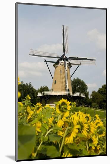 Windmill in Holland-Ivonnewierink-Mounted Photographic Print