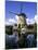 Windmill in Kinderdijk, Holland-Michael DeFreitas-Mounted Photographic Print