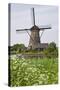 Windmill in Kinderdijk, the Netherlands-Colette2-Stretched Canvas