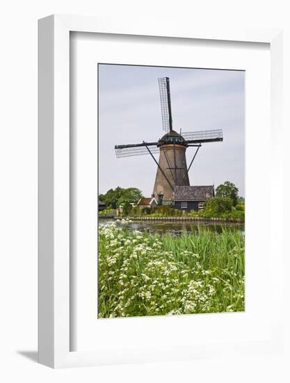 Windmill in Kinderdijk, the Netherlands-Colette2-Framed Photographic Print