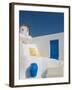 Windmill in Oia, Santorini, Cyclades, Greek Islands, Greece, Europe-Papadopoulos Sakis-Framed Photographic Print