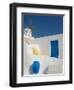 Windmill in Oia, Santorini, Cyclades, Greek Islands, Greece, Europe-Papadopoulos Sakis-Framed Photographic Print