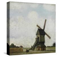 Windmill in the Kempen (Oil on Canvas)-Jacobs Smits-Stretched Canvas