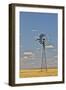 Windmill in wheat field Eastern Washington-Darrell Gulin-Framed Photographic Print