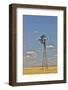 Windmill in wheat field Eastern Washington-Darrell Gulin-Framed Photographic Print