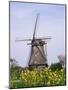 Windmill, Kinderdijk, Near Rotterdam, Holland-Roy Rainford-Mounted Photographic Print
