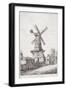 Windmill, Lambeth, London, 1814-null-Framed Giclee Print