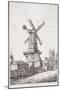 Windmill, Lambeth, London, 1814-null-Mounted Giclee Print