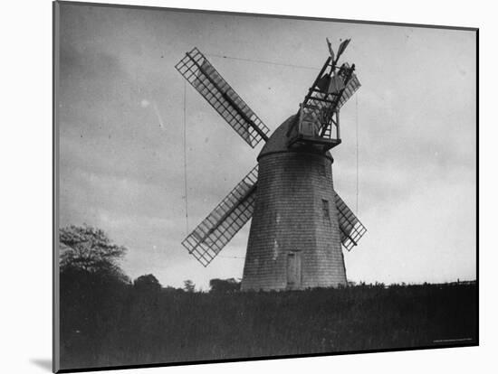 Windmill Near Bridgehampton, Long Island, New York-Wallace G^ Levison-Mounted Photographic Print