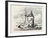 Windmill Near Cairo. Egypt, 1879-null-Framed Giclee Print