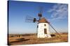 Windmill Near El Cotillo, Fuerteventura, Canary Islands, Spain, Atlantic, Europe-Markus Lange-Stretched Canvas