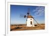 Windmill Near El Cotillo, Fuerteventura, Canary Islands, Spain, Atlantic, Europe-Markus Lange-Framed Photographic Print
