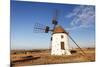 Windmill Near El Cotillo, Fuerteventura, Canary Islands, Spain, Atlantic, Europe-Markus Lange-Mounted Photographic Print