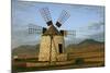 Windmill Near Tefia, Fuerteventura, Canary Islands-Peter Thompson-Mounted Photographic Print