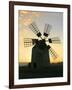 Windmill Near Tefia, Fuerteventura, Canary Islands-Peter Thompson-Framed Photographic Print