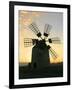 Windmill Near Tefia, Fuerteventura, Canary Islands-Peter Thompson-Framed Photographic Print