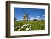 Windmill, Nebel, Amrum Island, Northern Frisia, Schleswig-Holstein, Germany-Sabine Lubenow-Framed Photographic Print