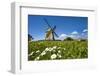 Windmill, Nebel, Amrum Island, Northern Frisia, Schleswig-Holstein, Germany-Sabine Lubenow-Framed Photographic Print