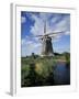 Windmill, Netherlands-David Barnes-Framed Premium Photographic Print