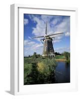 Windmill, Netherlands-David Barnes-Framed Photographic Print