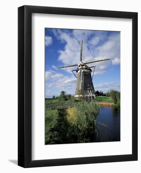 Windmill, Netherlands-David Barnes-Framed Photographic Print