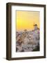 Windmill of Oia at Sunset, Santorini-neirfy-Framed Photographic Print