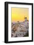 Windmill of Oia at Sunset, Santorini-neirfy-Framed Photographic Print