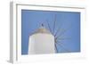 Windmill, Oia, Santorini, Cyclades, Aegean Sea, Greek Islands, Greece, Europe-Markus Lange-Framed Photographic Print