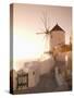 Windmill, Oia, Santorini, Cyclades Islands, Greek Islands, Greece, Europe-Angelo Cavalli-Stretched Canvas