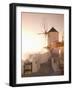 Windmill, Oia, Santorini, Cyclades Islands, Greek Islands, Greece, Europe-Angelo Cavalli-Framed Photographic Print