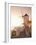 Windmill, Oia, Santorini, Cyclades Islands, Greek Islands, Greece, Europe-Angelo Cavalli-Framed Photographic Print