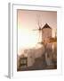 Windmill, Oia, Santorini, Cyclades Islands, Greek Islands, Greece, Europe-Angelo Cavalli-Framed Photographic Print