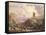 Windmill on a Hill with Cattle Drovers-John Constable-Framed Stretched Canvas