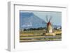 Windmill on Stagnone Lagoon in the Salt Pan Area South of Trapani-Rob Francis-Framed Premium Photographic Print