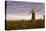 Windmill on the Norfolk Broads at Sunrise-Vince Burton-Stretched Canvas