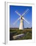 Windmill on Thurne Broad, Norfolk, England-Charles Bowman-Framed Photographic Print