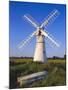 Windmill on Thurne Broad, Norfolk, England-Charles Bowman-Mounted Photographic Print