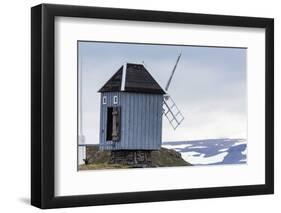 Windmill on Vigur Island, Iceland, Polar Regions-Michael Nolan-Framed Photographic Print