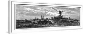 Windmill on Wimbledon Common, 1880-Robert Taylor Pritchett-Framed Premium Giclee Print