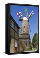 Windmill, Quainton, Buckinghamshire, England, United Kingdom, Europe-Rolf Richardson-Framed Stretched Canvas