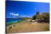 Windmill Ruins Saint John US Virgin Islands-George Oze-Stretched Canvas