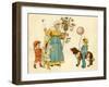 Windmill seller in the Luxembourg Gardens, Paris-Thomas Crane-Framed Giclee Print