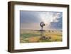 Windmill Sunset-Annie Bailey Art-Framed Photographic Print