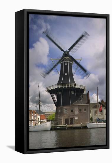 Windmill Turning-Jon Hicks-Framed Stretched Canvas