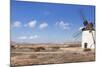 Windmill, Valles De Ortega, Fuerteventura, Canary Islands, Spain, Atlantic, Europe-Markus Lange-Mounted Photographic Print