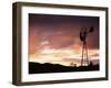 Windmill (Wind Pump) at Sunset, South Australia, Australia, Pacific-Jochen Schlenker-Framed Photographic Print